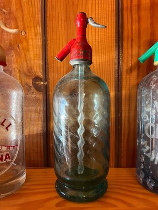 Pack Botellas Sifón Cristal Vintage