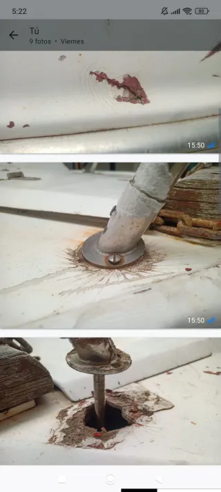 Barco con motor Yamaha