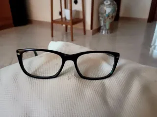 Occhiali da vista Persol neri e argento