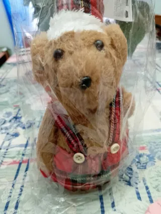 Orsetto Osito peluche decorazione Natale Navidad