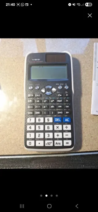 Calculadora Científica FX-991 EX