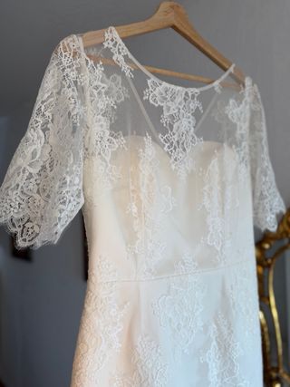 Vestido de Novia Bianco Evento Greta Talla 42