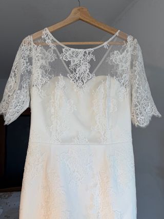 Vestido de Novia Bianco Evento Greta Talla 42