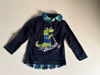 Completo bambino felpa, jeans maglietta