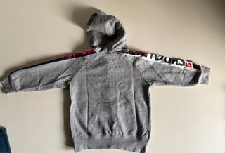 Completo bambino felpa, jeans maglietta