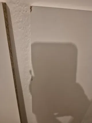 GRATIS Cabecero blanco con estantes