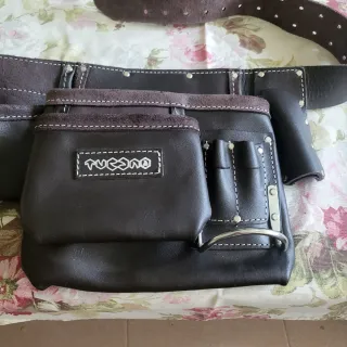 Cinturón portaherramientas de carpintero, jardiner