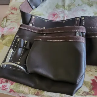 Cinturón portaherramientas de carpintero, jardiner