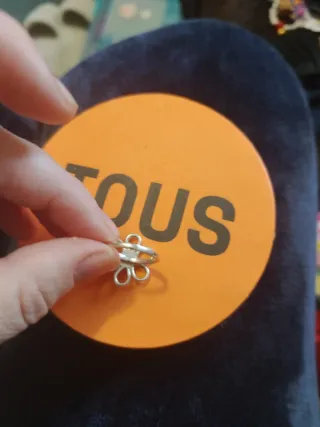 Anillo Tous Flor de amatista y plata de ley