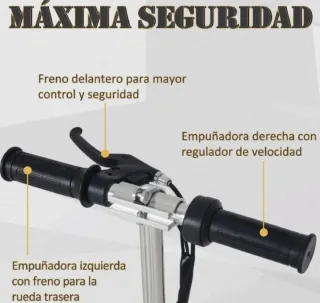 Patinete eléctrico rosa