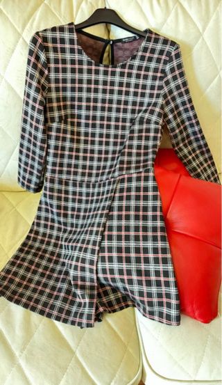 Tutina a quadri donna