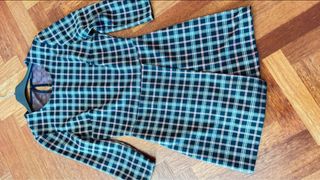 Tutina a quadri donna