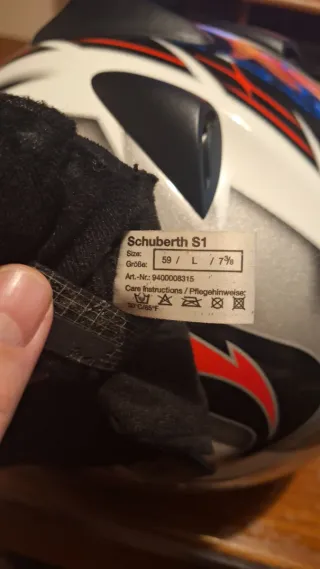 Casco Schuberth S1 Talla L