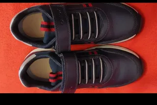 Sneakers Geox Bambino Blu/Rosse Sneakers J Briezee