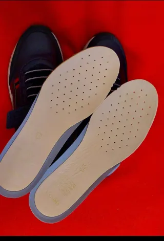 Sneakers Geox Bambino Blu/Rosse Sneakers J Briezee