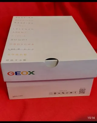 Sneakers Geox Bambino Blu/Rosse Sneakers J Briezee