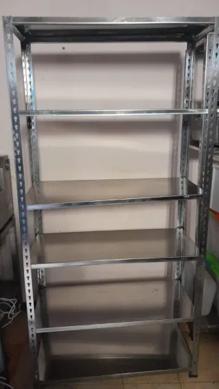 Estantería Acero Inoxidable 5 Niveles