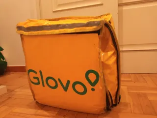 Mochila Glovo Amarilla
