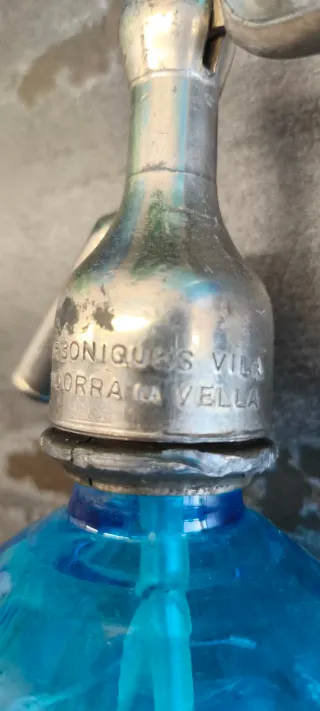 Sifón antiguo piramidal Andorra