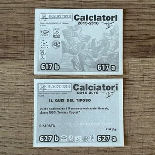 Figurine Calciatori Panini 2015/2016 Brescia