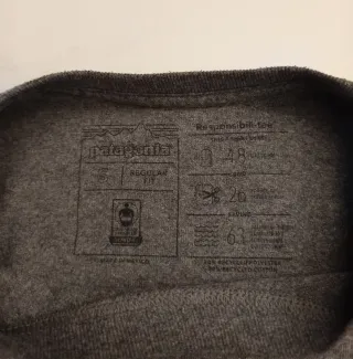 Maglietta Patagonia a Manica Lunga Taglia S