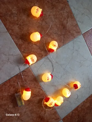 Luces de Navidad de Papá Noel