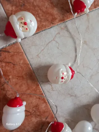 Luces de Navidad de Papá Noel