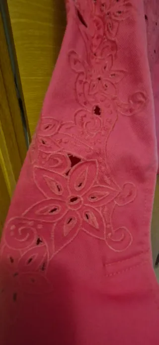 Chaqueta Cortefiel color rosa Talla 40