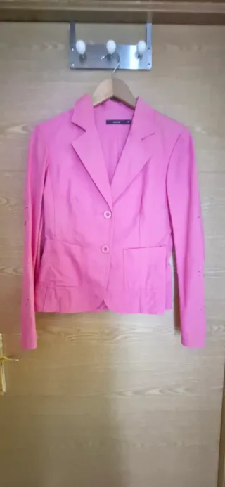 Chaqueta Cortefiel color rosa Talla 40