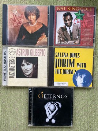 Lote 5 CDs Jazz y Navideños