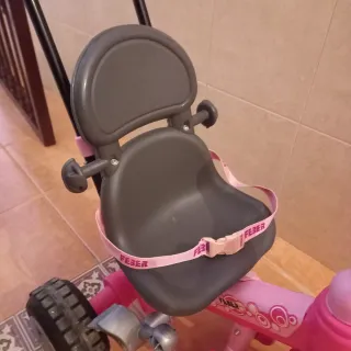 Triciclo adaptable rosa