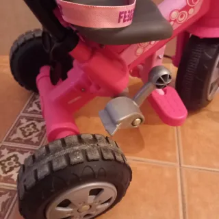 Triciclo adaptable rosa