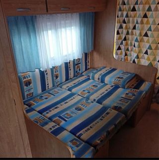 Caravana Sterckeman modelo 526 CE con 3 ambientes