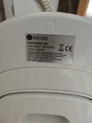 Plancha vertical de vapor