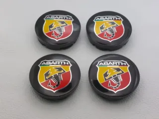 Tapabujes 56mm Centro Ruedas Llantas Abarth Fiat