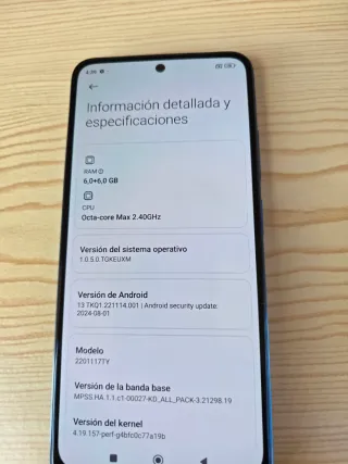 Xiaomi Redmi Note 11 Blu