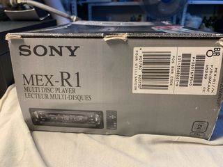 Sony MEX-R1 Reproductor Multidisco CD/DVD