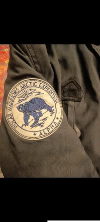 Parka Alpha Industries Negra