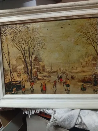 Litografía Invierno Navideño