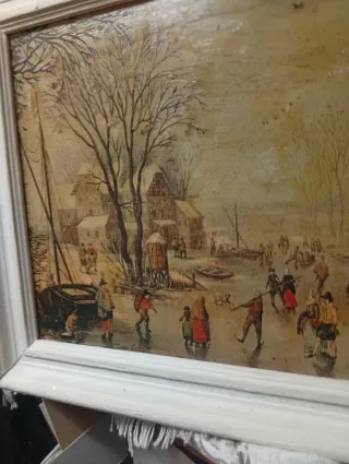 Litografía Invierno Navideño