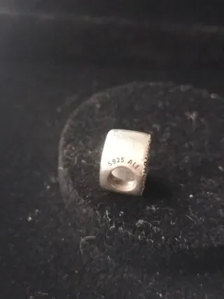 Charms Pandora Plata 925 Letras A,D,J y M&M