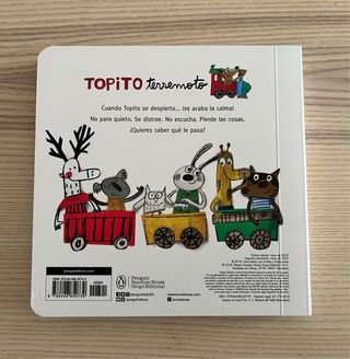 Topito Terremoto: Mi primer libro de cartón