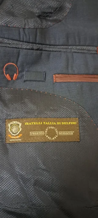 Traje Azul Emilio Tucci
