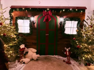 Fondo // atrezzo fotográfico navideño