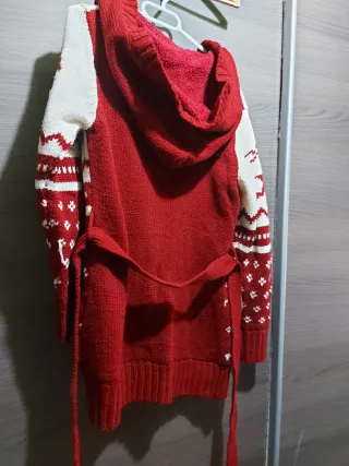 Chaqueta de punto con forro polar invierno