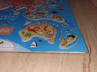 Mapa Mundi Imanes Infantil Janod