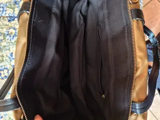 Borsa shopper piumino grande Hogan beige