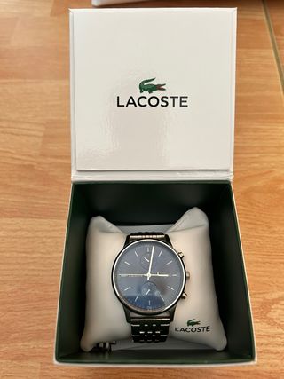 Reloj Lacoste Azul y Plateado