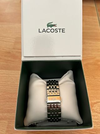 Reloj Lacoste Azul y Plateado