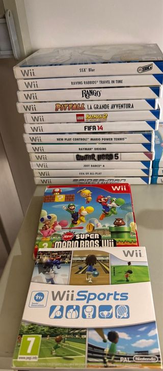 Nintendo Wii Nera Completa Originale